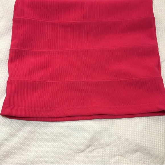 Double strapped pink bandage bodycon dress -small - Picture 5 of 9